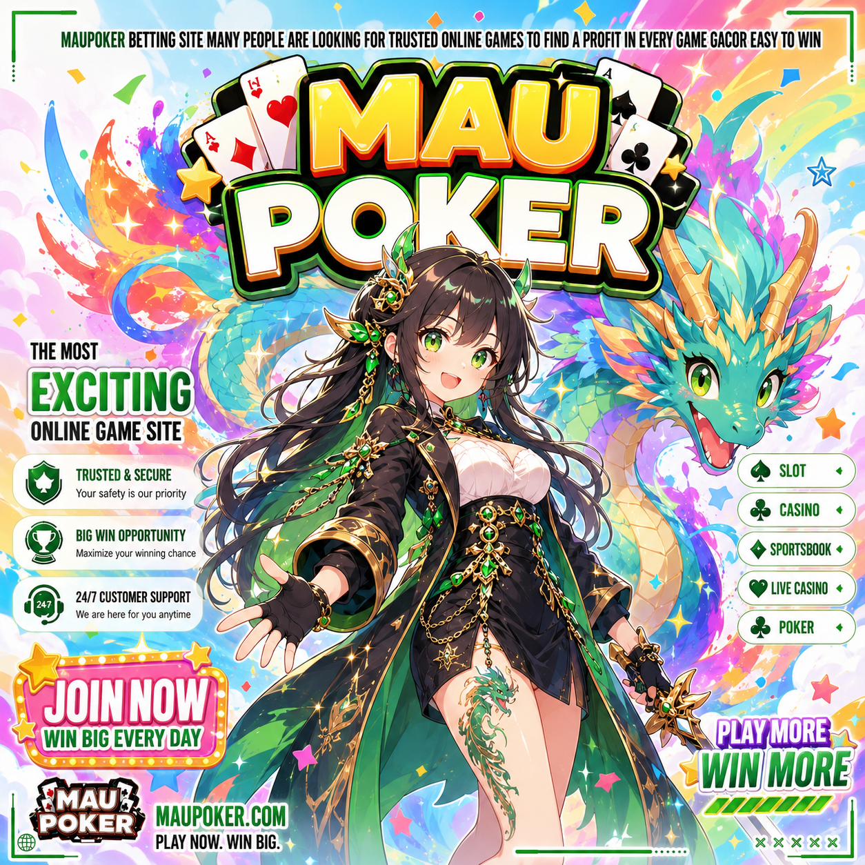 MAUPOKER 🥰 Daftar Judi Poker Online Di Agen Terbaik Dan Terpercaya Resmi